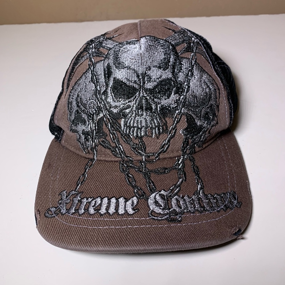 Y2K Xtreme couture embroidered hat